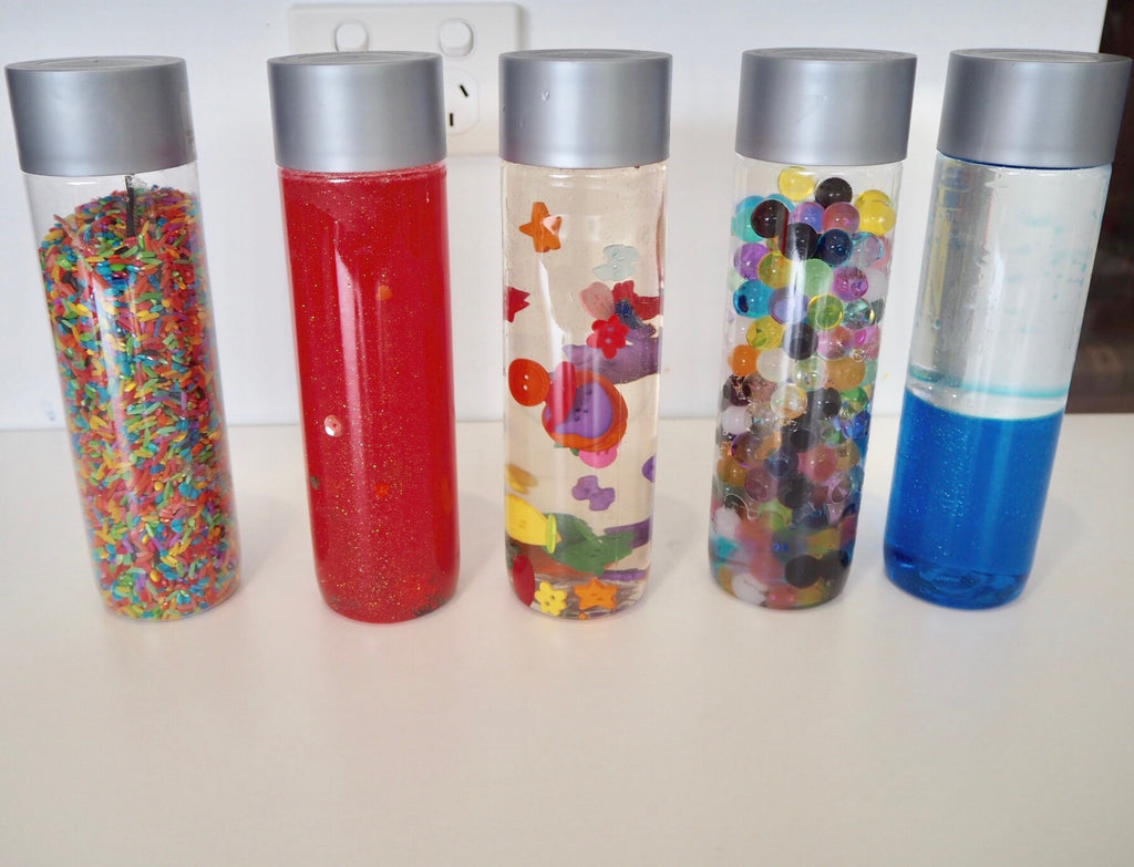 Sensory Bottles DIY  Calming Toys for Kids