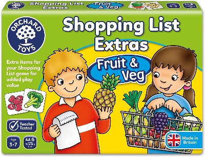 Orchard Game - Shopping List Game - Booster Fruit & Veg