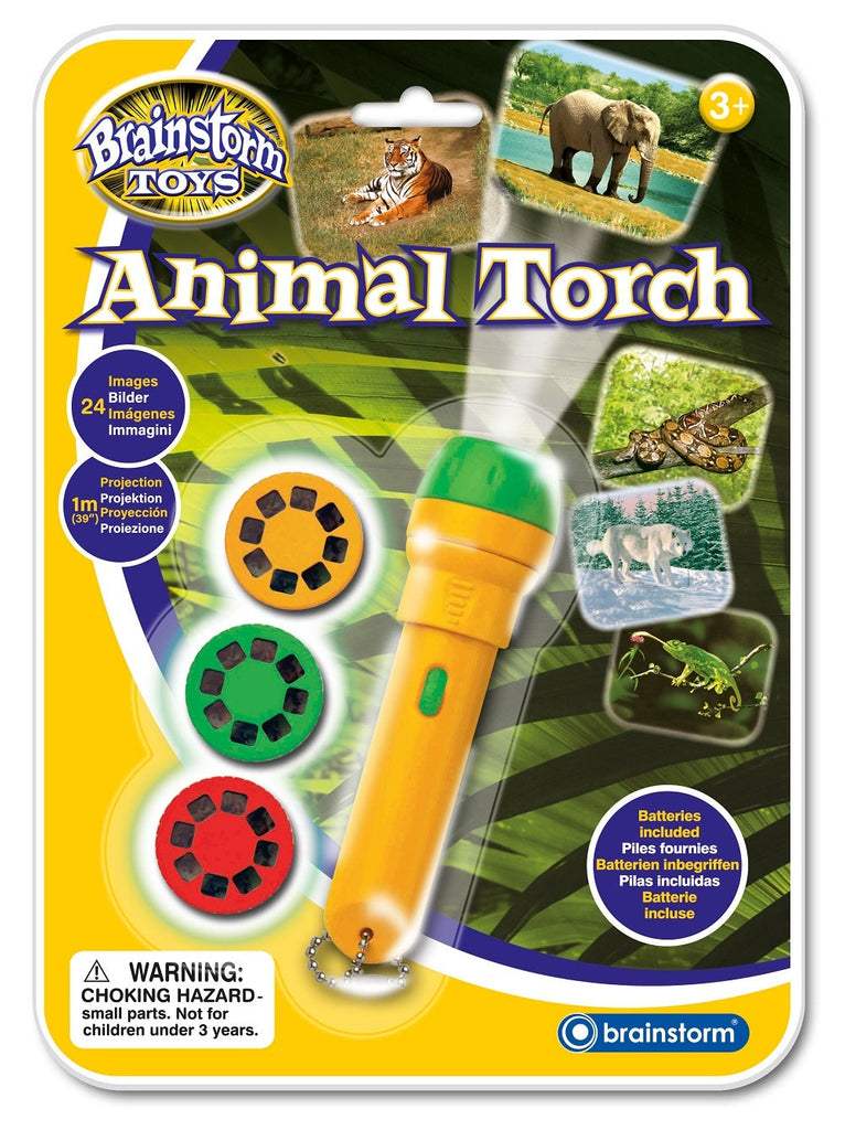 Brainstorm Toys - Torch and Projector - Animal