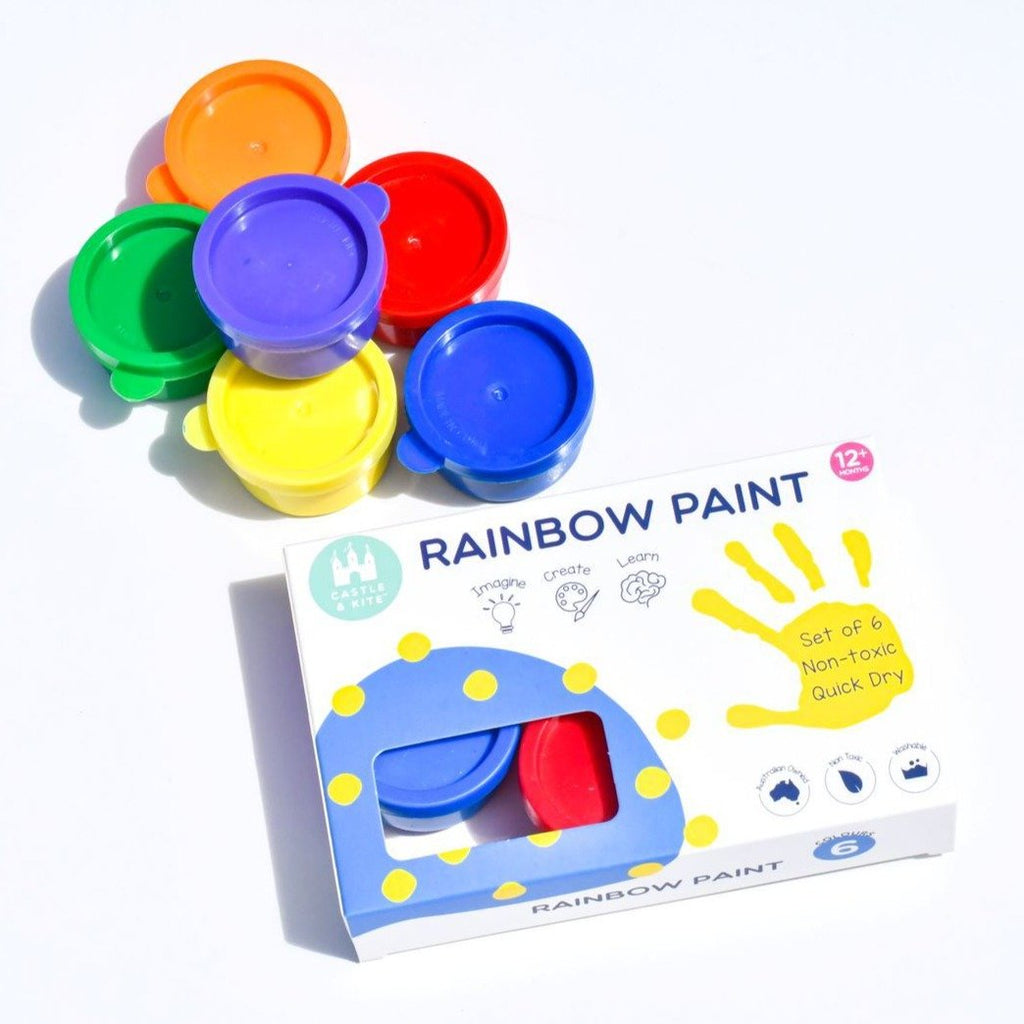 Castle & Kite - Rainbow Paint