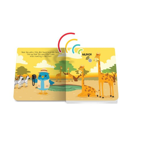 Ditty Bird - Safari Animal Sounds Board Book