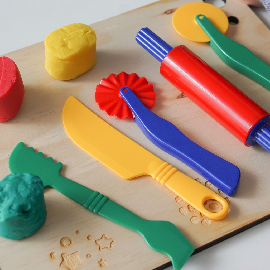 Educational Colours - Fun Dough Set (Set of 5) – The Creative Toy Shop