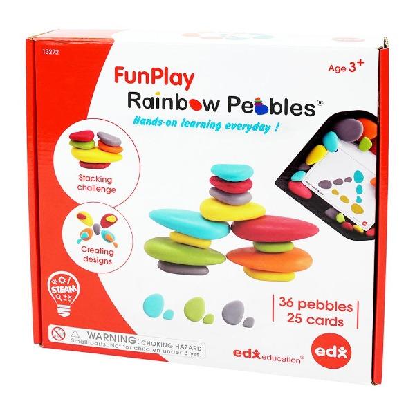 Edx - FunPlay Rainbow Pebbles Set