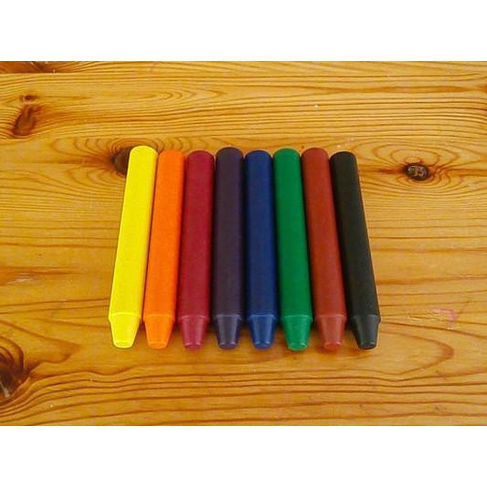 Filana 8 Stick Organic Crayons with Black & Brown - Filana - The Creative Toy Shop