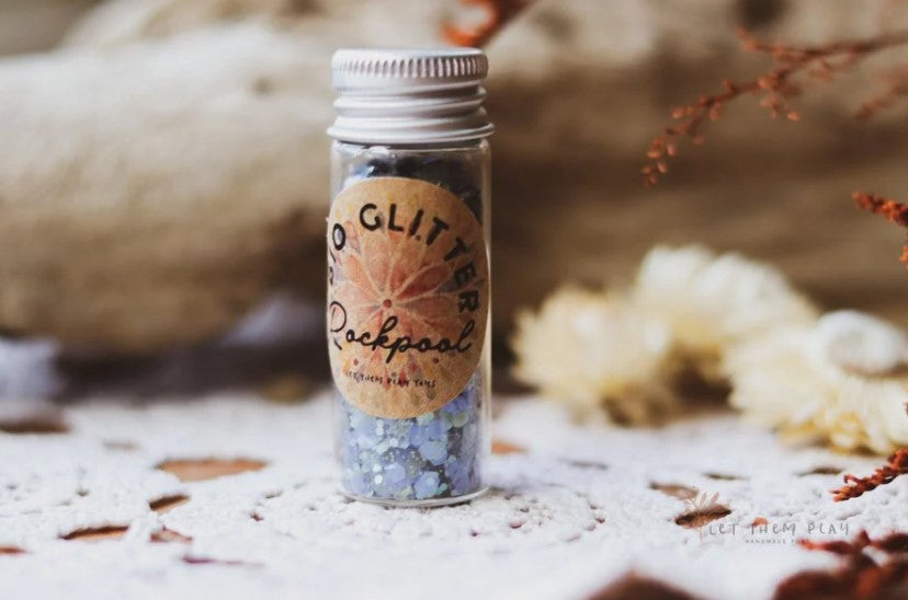 Let Them Play - Opalescent Bio Glitter (Individual Jar)