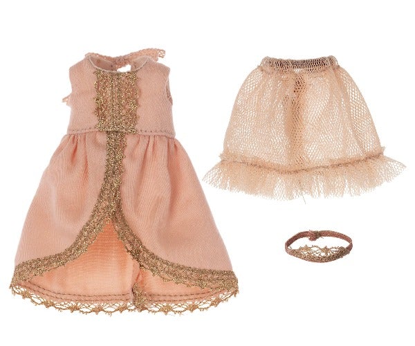 Maileg - Princess Dress for Mouse - Rose
