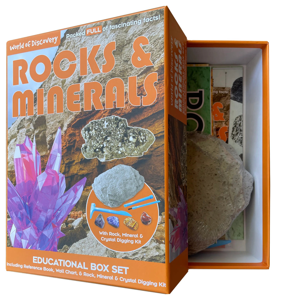 Science and Nature - Rocks and Minerals Educational Box set