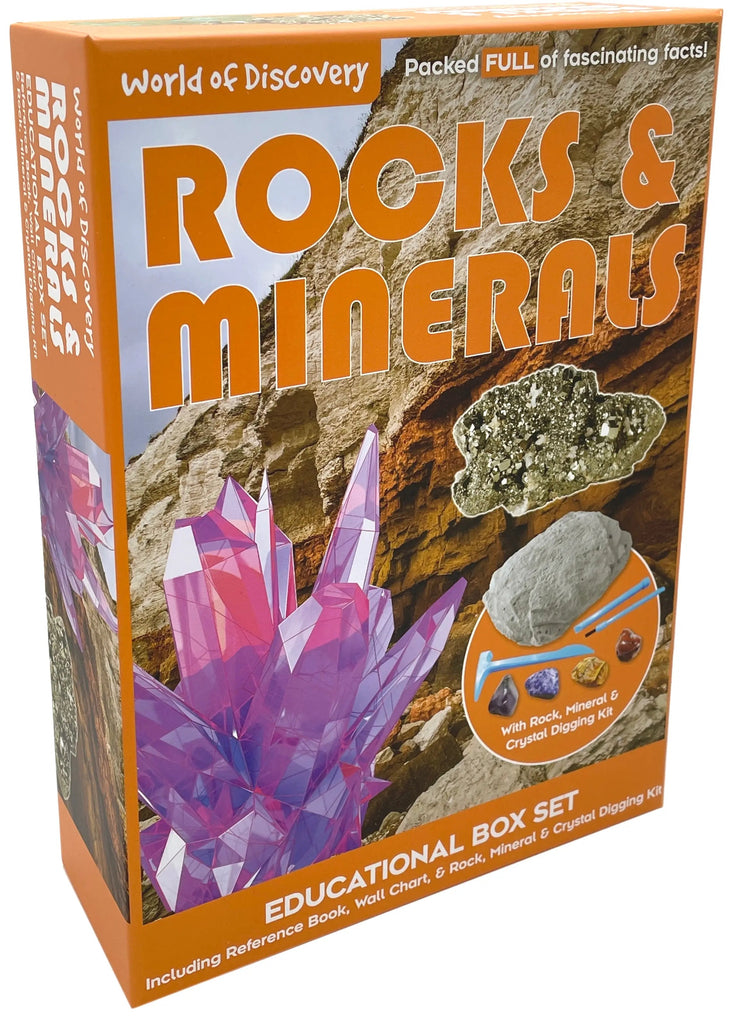 Science and Nature - Rocks and Minerals Educational Box set