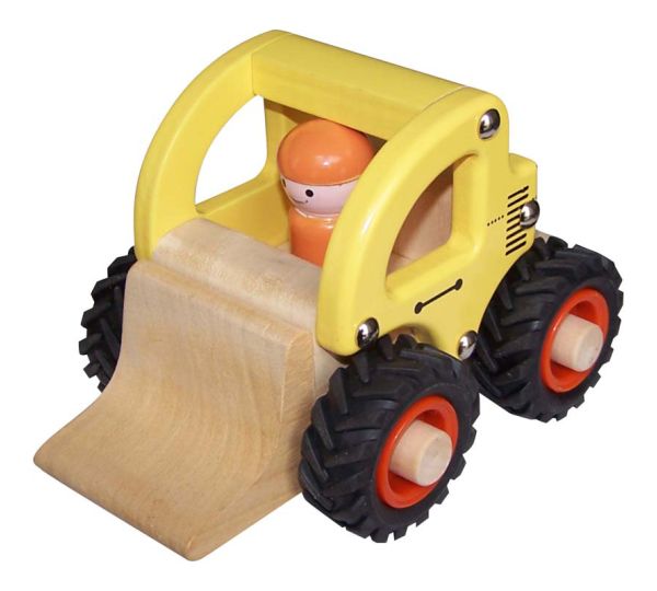 Toyslink - Wooden Vehicle - Bulldozer