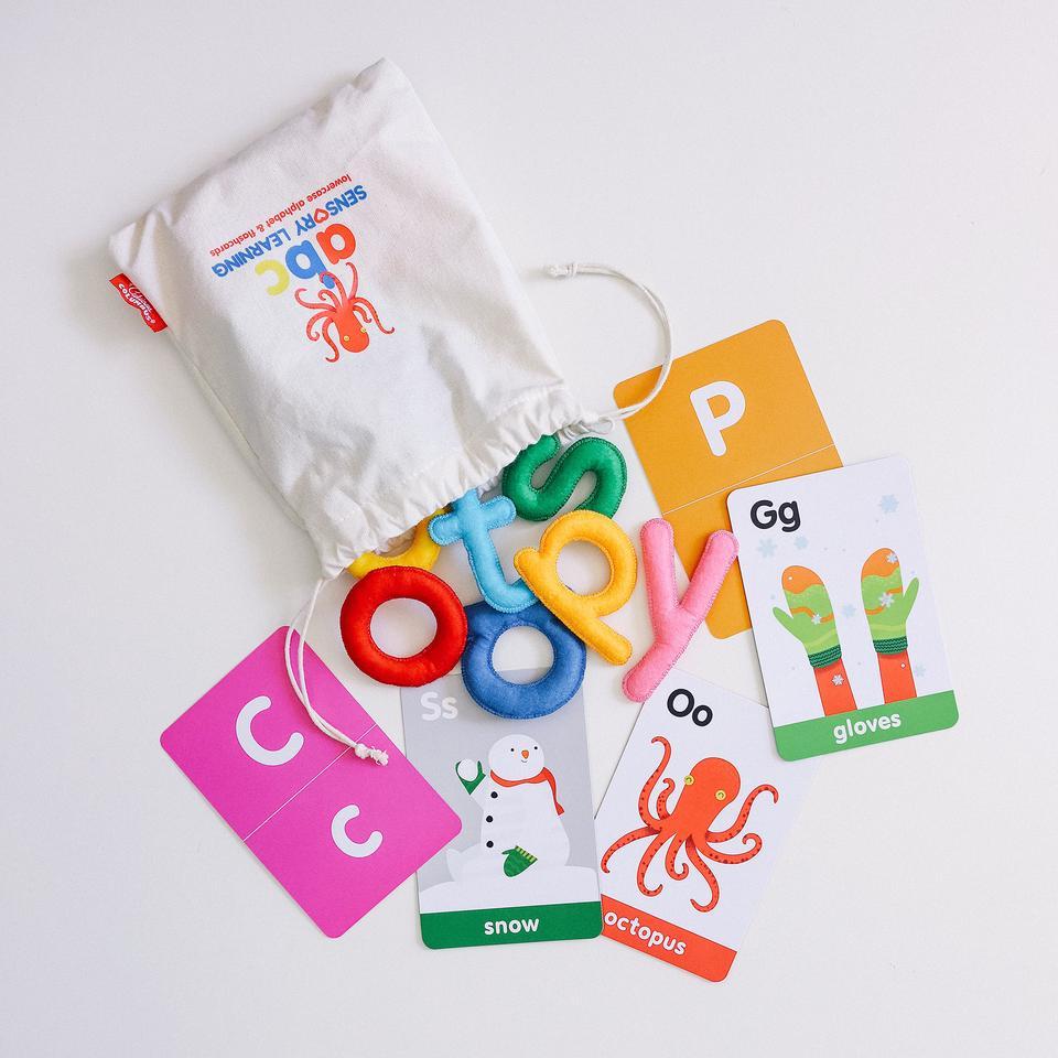 Curious Columbus ABC Sensory Learning Felt Alphabet & Flashcard Set - Lowercase - Curious Columbus - The Creative Toy Shop