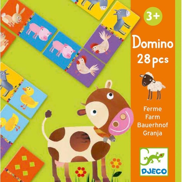 Djeco Domino Farm Game - DJECO - The Creative Toy Shop