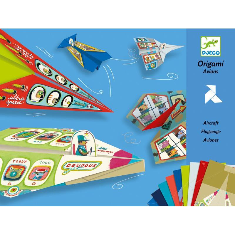 Djeco Origami Planes - DJECO - The Creative Toy Shop