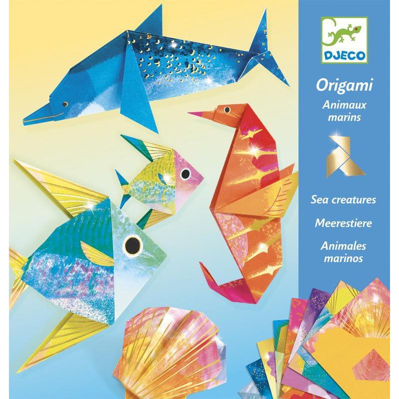 Djeco Sea Creatures Origami - DJECO - The Creative Toy Shop