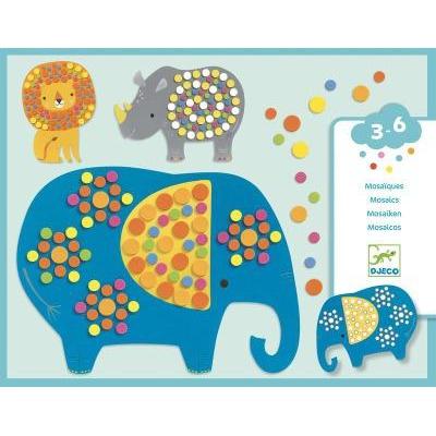 Djeco - Soft Jungle Mosaic-DJECO-The Creative Toy Shop