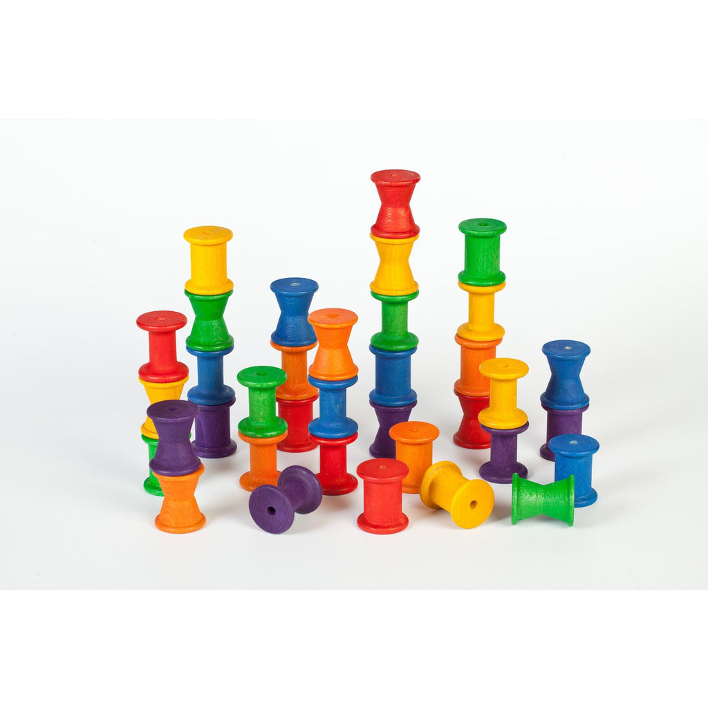 Grapat Spools set of 36 - Grapat - The Creative Toy Shop