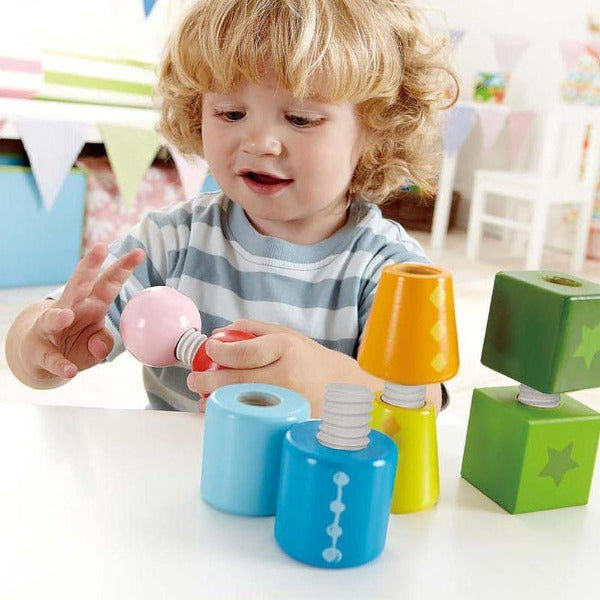 Hape Twist And Turnables 8 Pieces - Hape - The Creative Toy Shop
