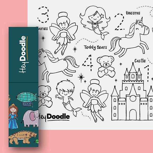 Hey Doodle - Mini Mats-Hey Doodle-The Creative Toy Shop