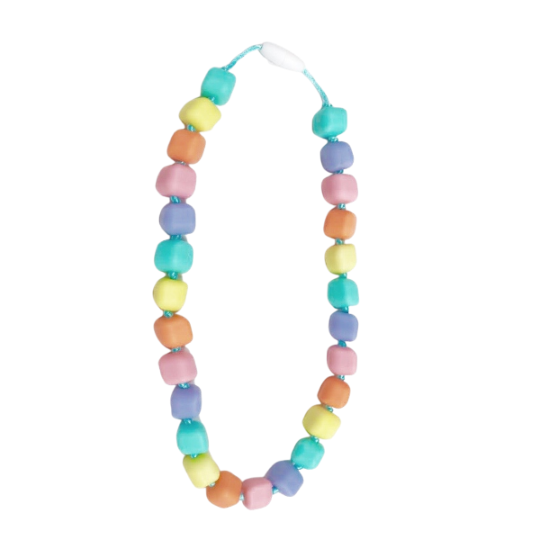 Jellystone - Princess & the Pea Necklace - Pastel Rainbow-Jellystone Designs-The Creative Toy Shop