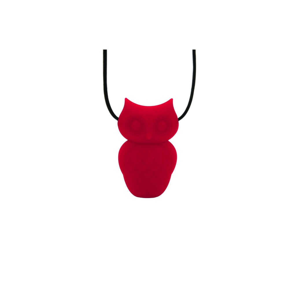 Jellystone Sensory Chew Pendant - Owl - Jellystone Designs - The Creative Toy Shop
