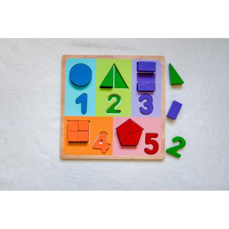 Kiddie Connect Fraction and Number Puzzle - Kiddie Connect - The Creative Toy Shop