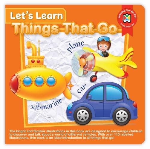 Let's Learn Things That Go Board Book-Learning Can Be Fun-The Creative Toy Shop