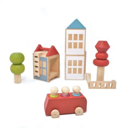 Lubulona - Bus Red - Lubulona - The Creative Toy Shop
