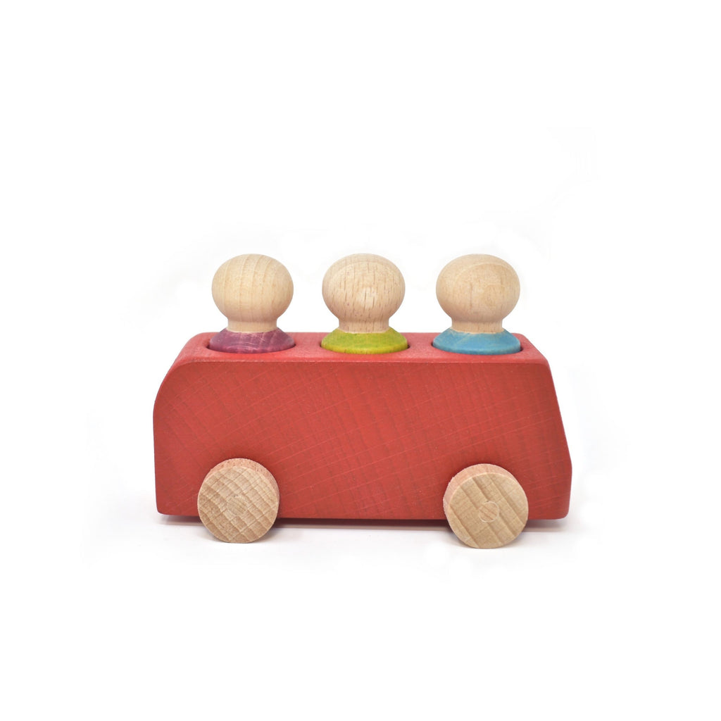 Lubulona - Bus Red - Lubulona - The Creative Toy Shop