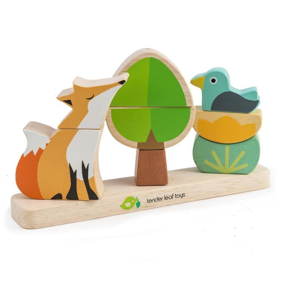 Tender Leaf Magnetic Foxy Stacker - Tender Leaf Toys - The Creative Toy Shop