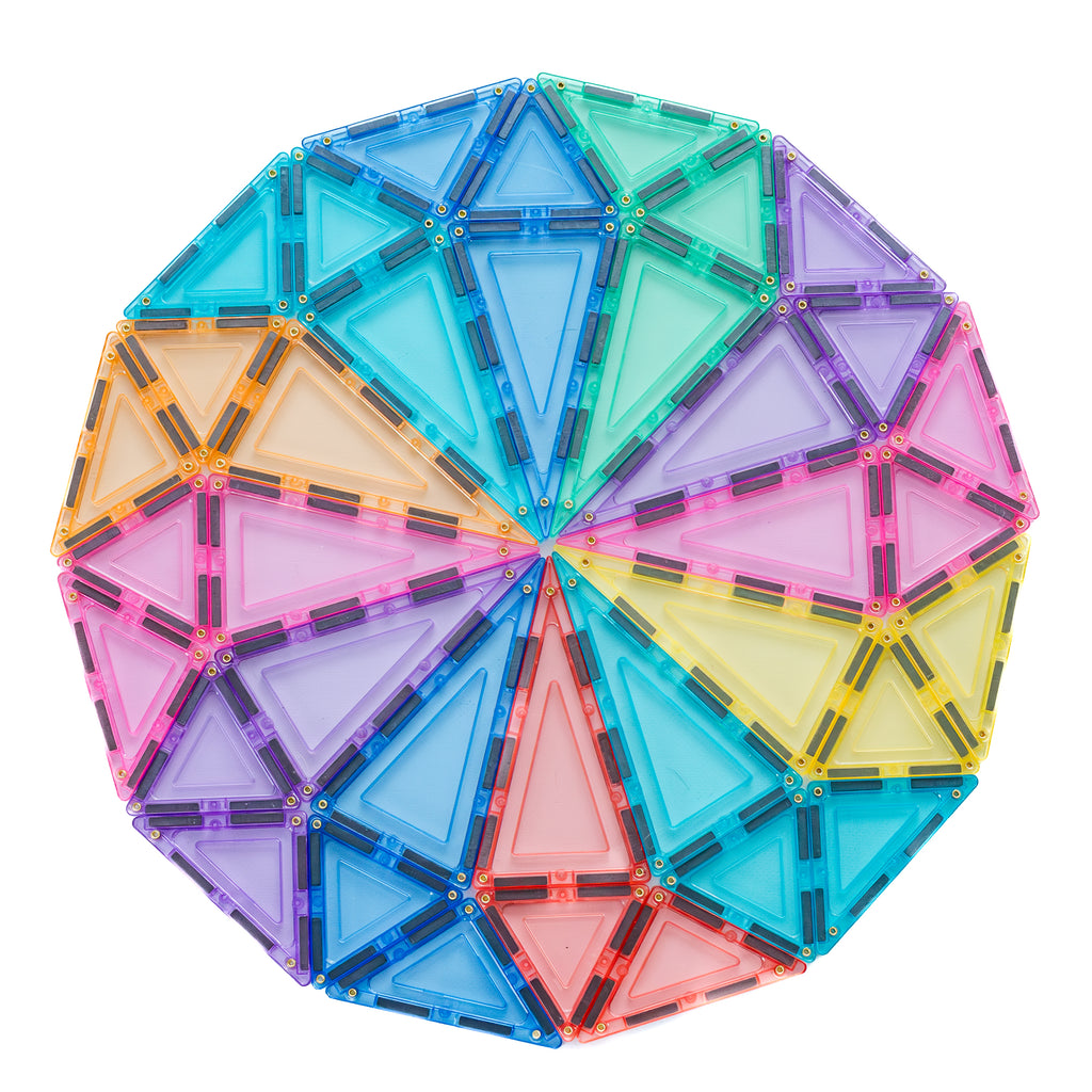 Learn & Grow Toys -  Pastel Builders Pack (112 Piece)