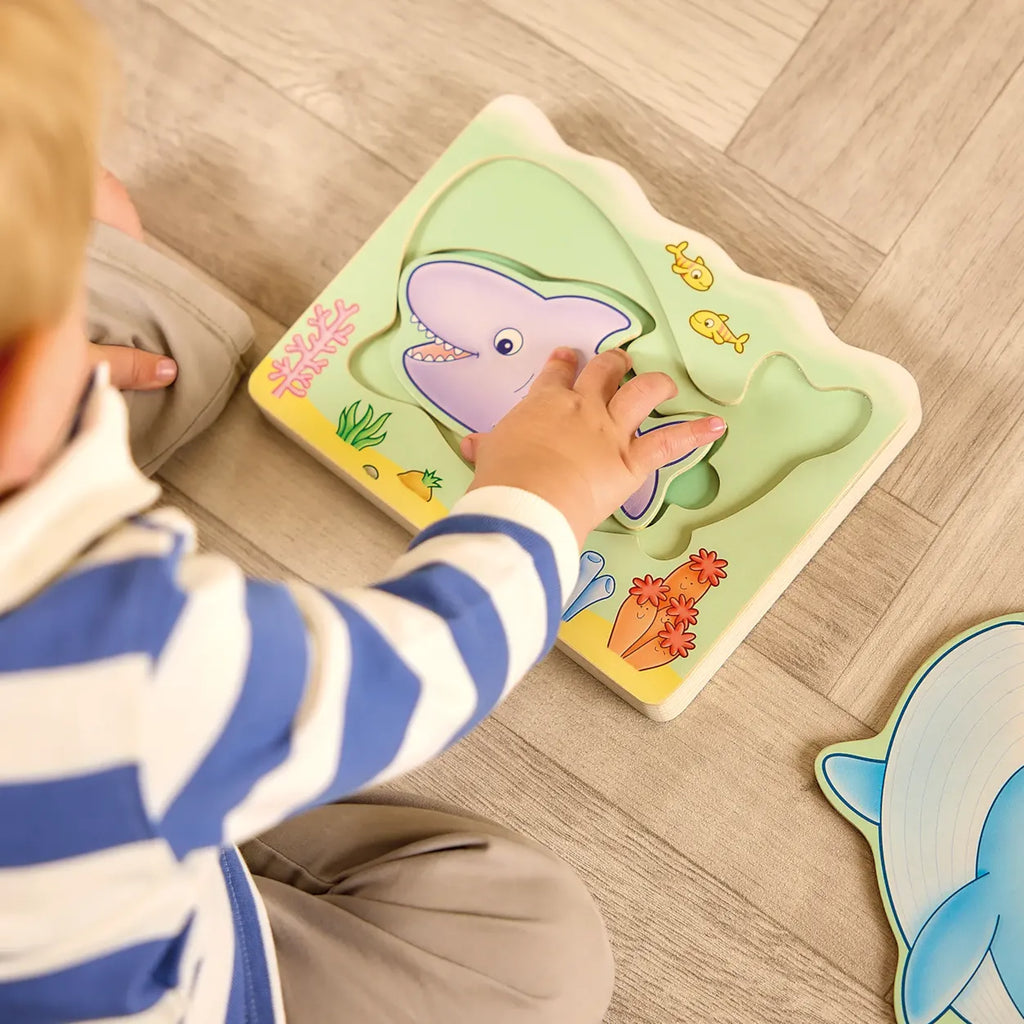 Orchard Toys - Under the Sea - Wooden Nesting Puzzle