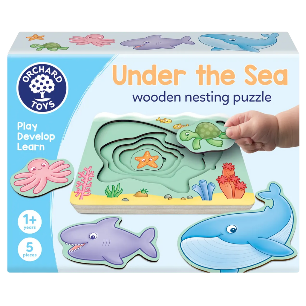 Orchard Toys - Under the Sea - Wooden Nesting Puzzle