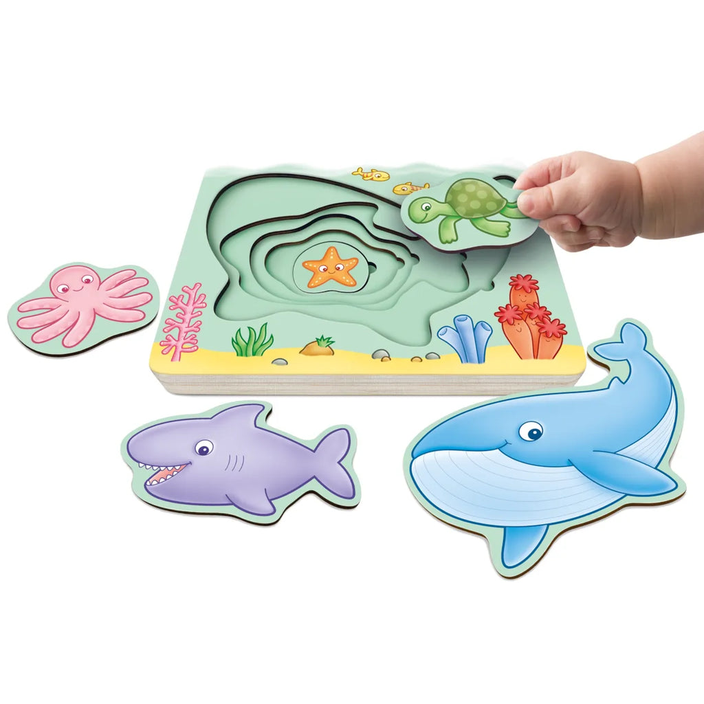 Orchard Toys - Under the Sea - Wooden Nesting Puzzle