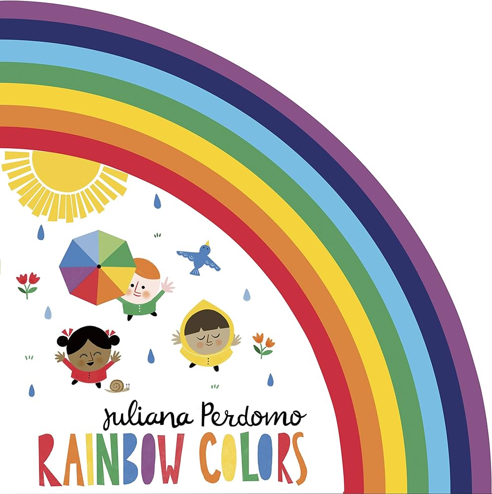 Book - Rainbow Colours (Board Book)