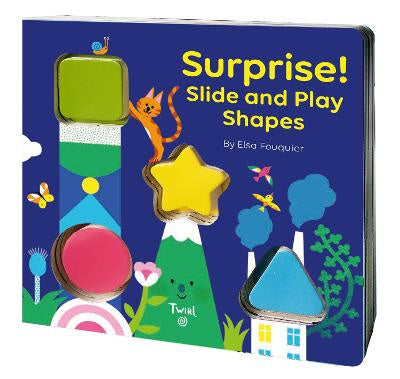 Book - Surprise! Slide & Play Shapes (Board Book)
