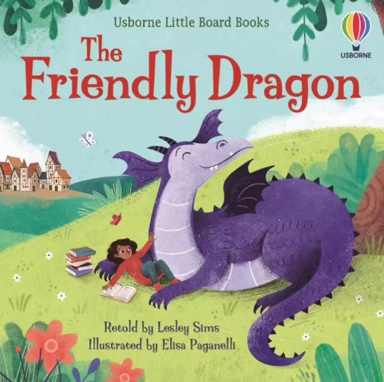 Book -  The Friendly Dragon (Board Book)