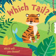 Book - Which Tail? (Spin & Grin) Board Book
