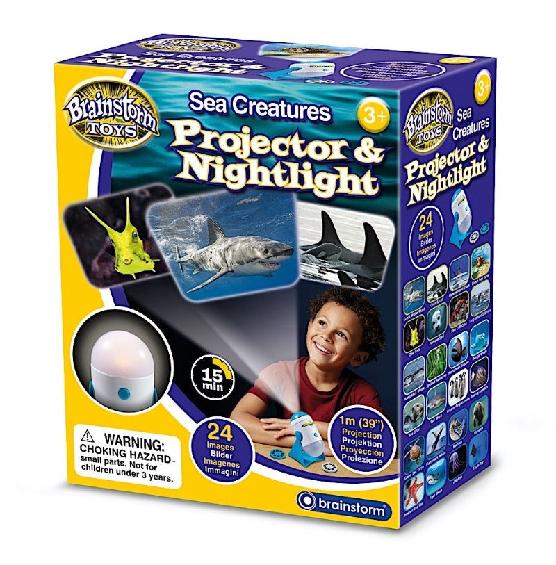 Brainstorm Toys - Projector & Night Light - Sea Creatures