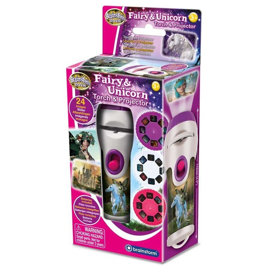 Brainstorm Toys - Torch and Projector - Fairy & Unicorn