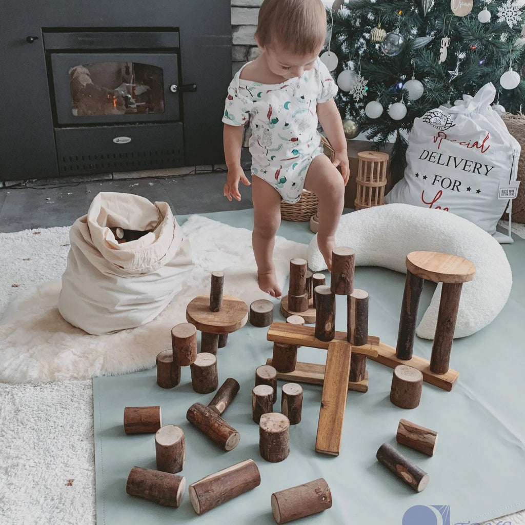 QToys - Tree Blocks 106 pcs (Bulky Shipping)