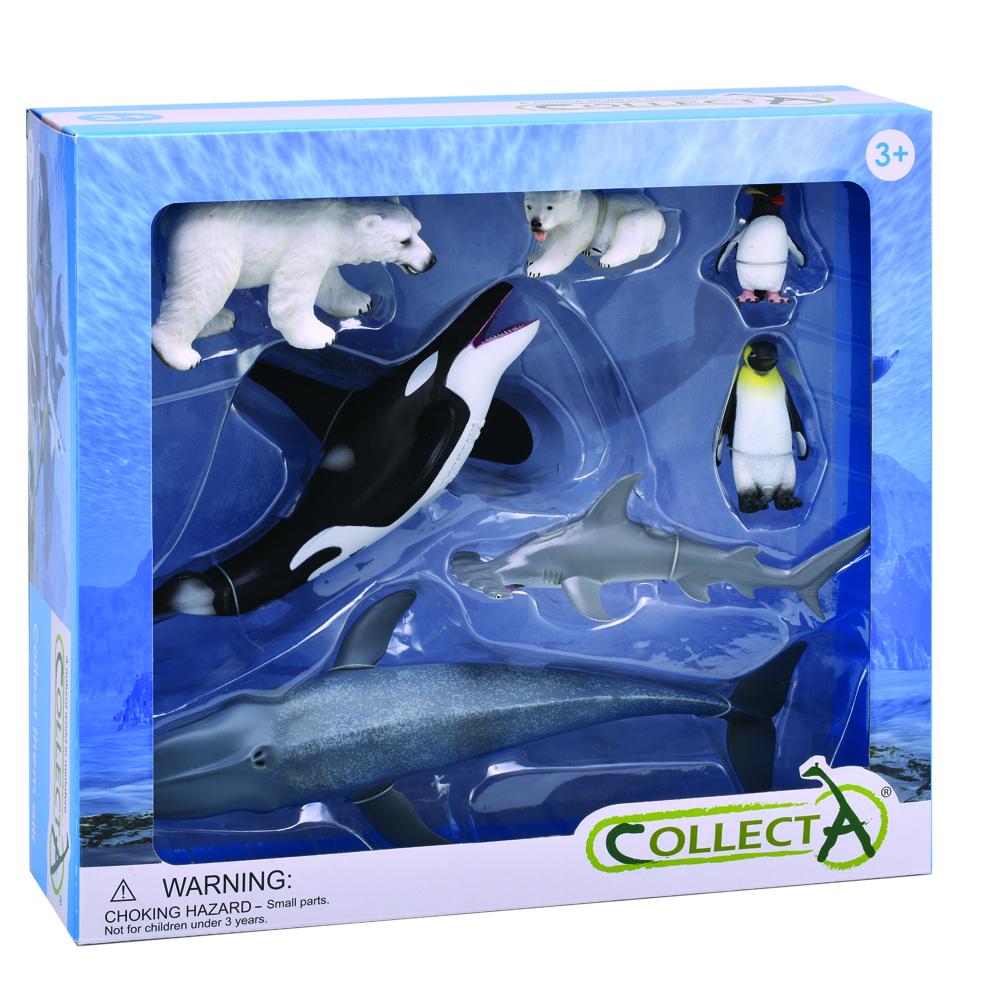 SECONDS - CollectA -  Sea Life 7pc Gift Set