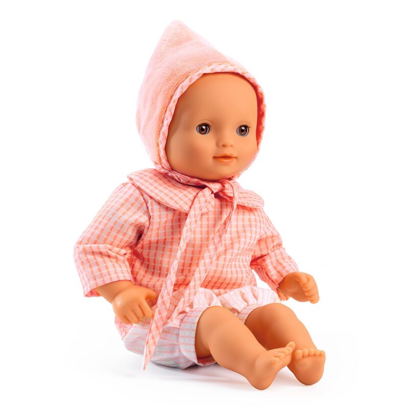 Djeco - Pomea -  Rose 32cm Soft Body Doll