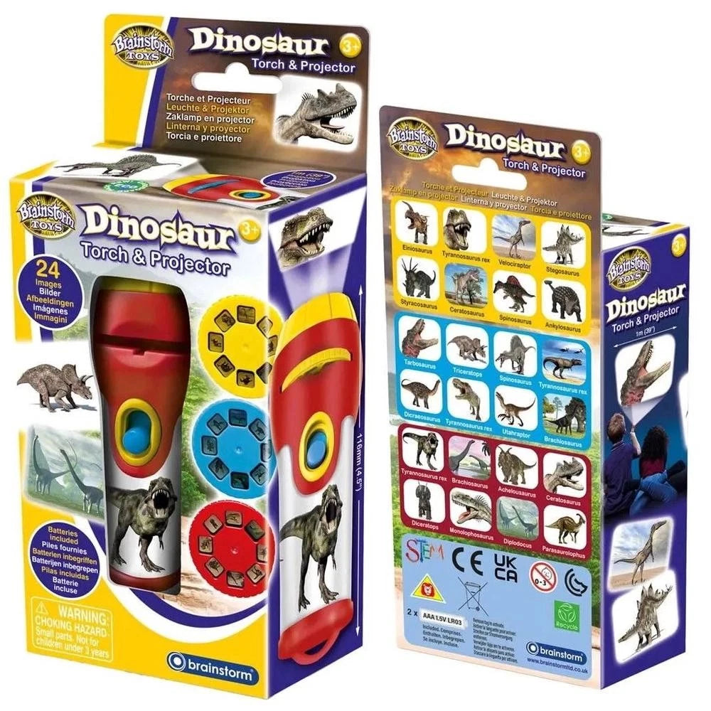 Brainstorm Toys - Torch and Projector - Dinosaur