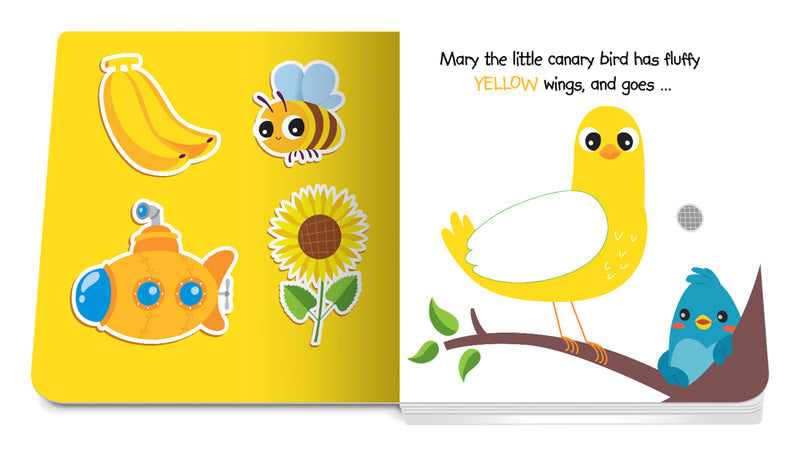 Ditty Bird - Touch the Colours - Touch/Feel Board Book