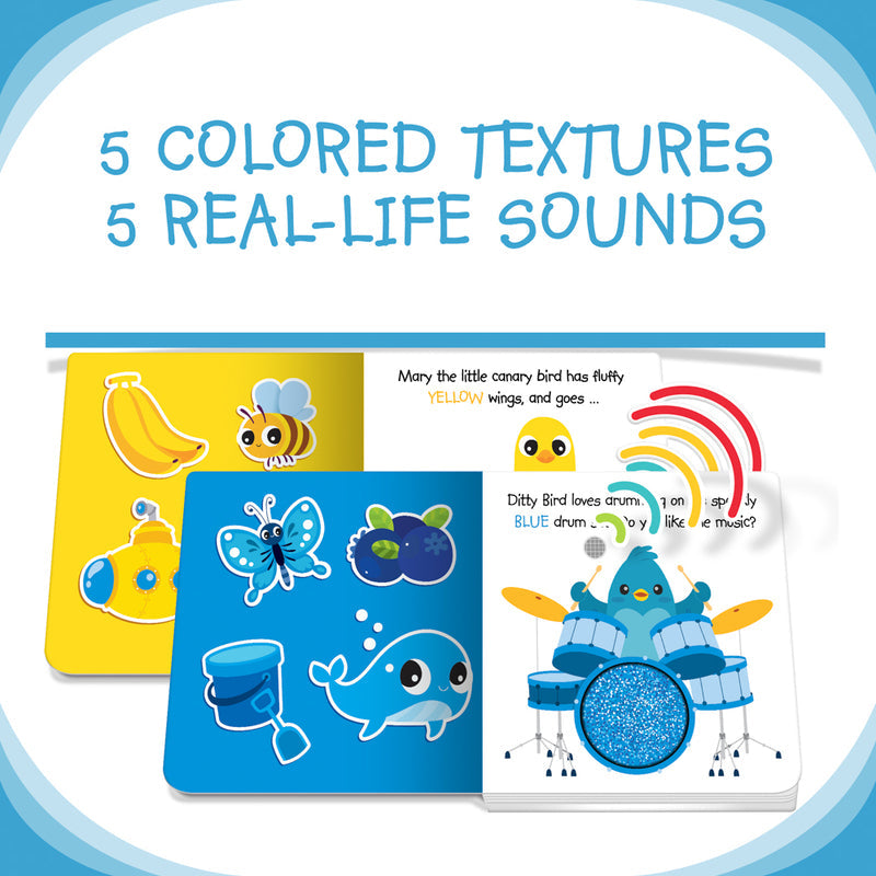 Ditty Bird - Touch the Colours - Touch/Feel Board Book
