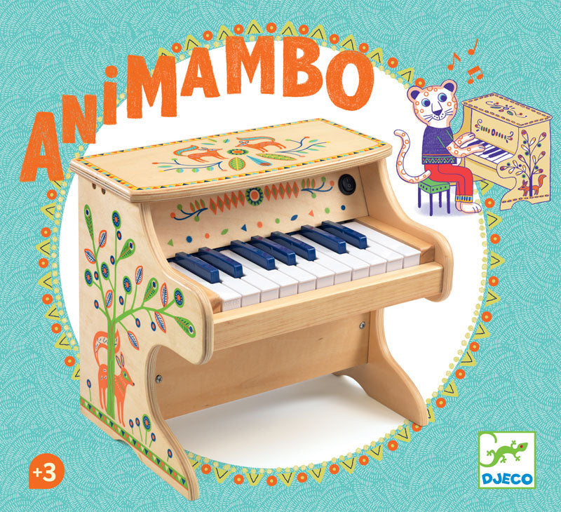 Djeco - Animambo - Electronic 18Key Piano
