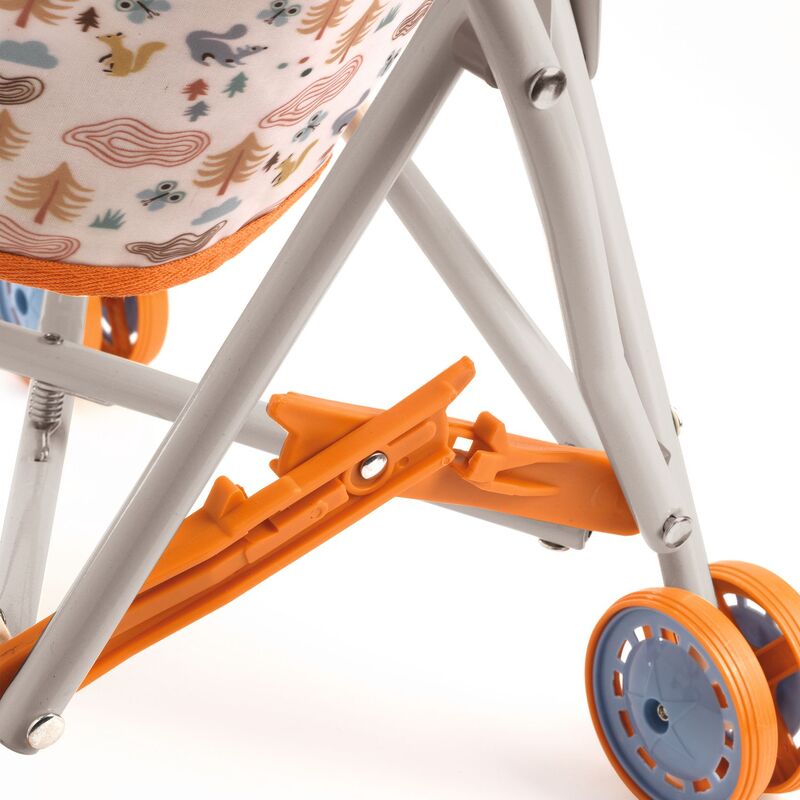 Djeco - Pomea - Doll Umbrella Stroller
