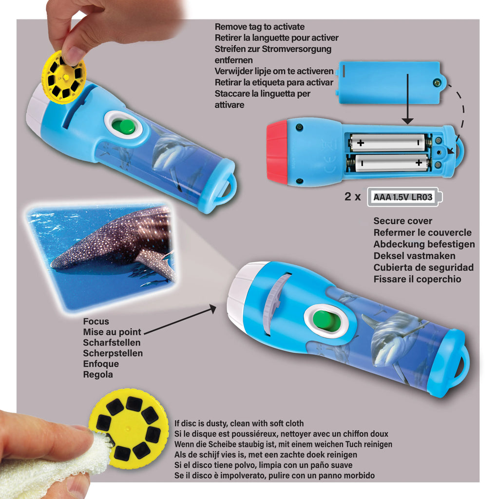 Brainstorm Toys - Torch and Projector - Shark