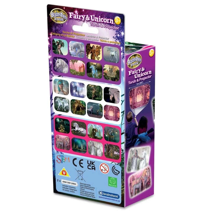 Brainstorm Toys - Torch and Projector - Fairy & Unicorn