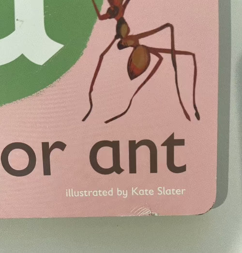 SECONDS - Book - A Is For Ant