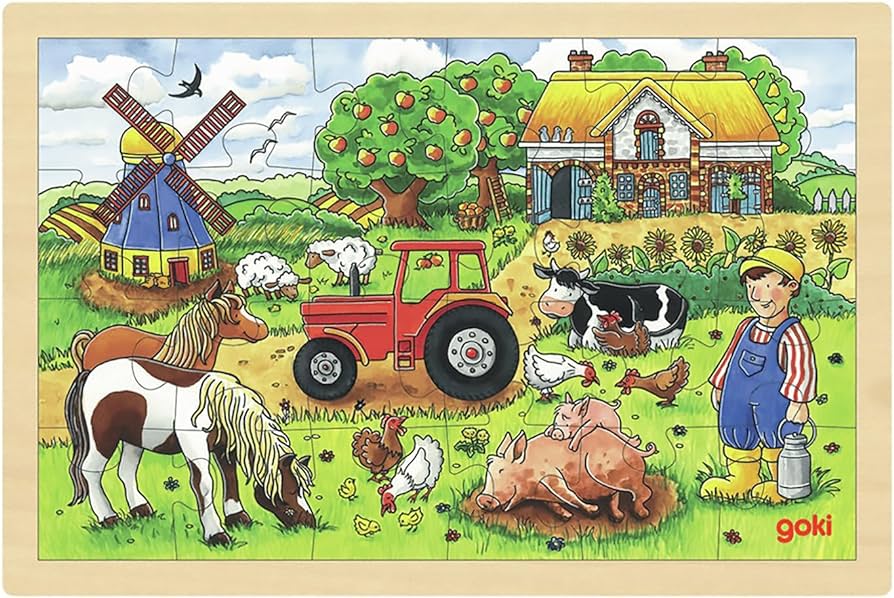 Goki - Mr. Millers Farm Puzzle